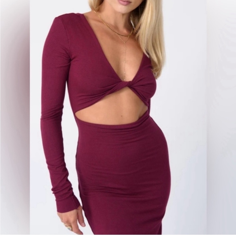 Skatie jersey ribbed Holly dress